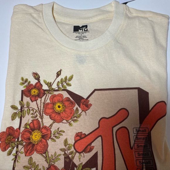 Juniors t-shirt Cropped Retro MTV - Picture 3 of 5